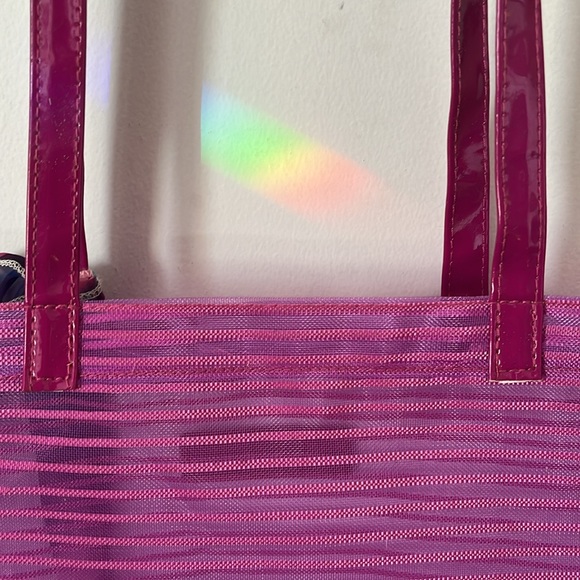 Lancôme Beautiful purple mesh bag - Picture 6 of 8